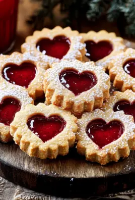Feine Linzer-Plätzchen mit Marmelade
