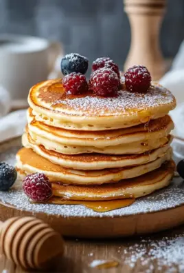Fluffige Quark-Pfannkuchen ohne Mehl