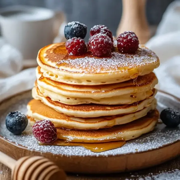 Fluffige Quark-Pfannkuchen ohne Mehl