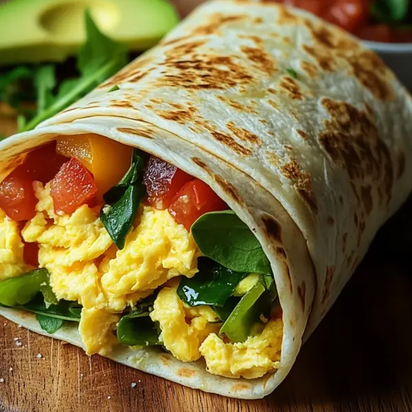 Frühstückswrap mit Ei