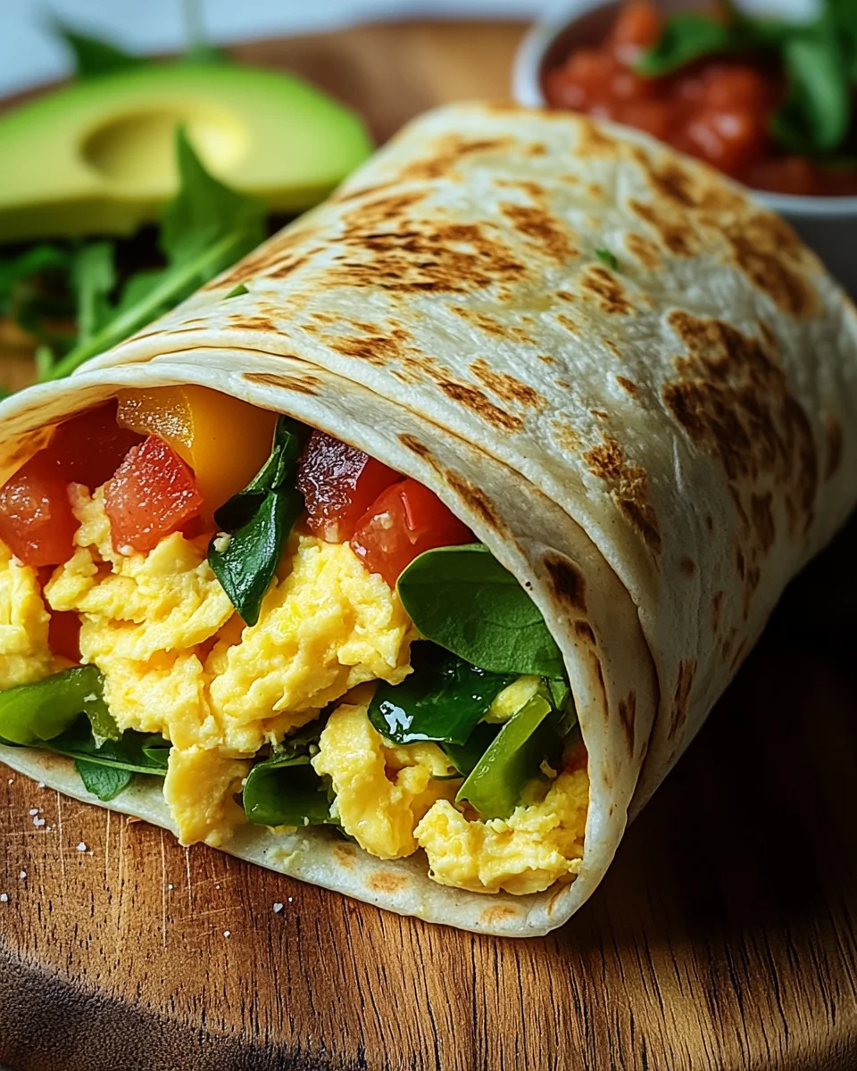 Frühstückswrap mit Ei