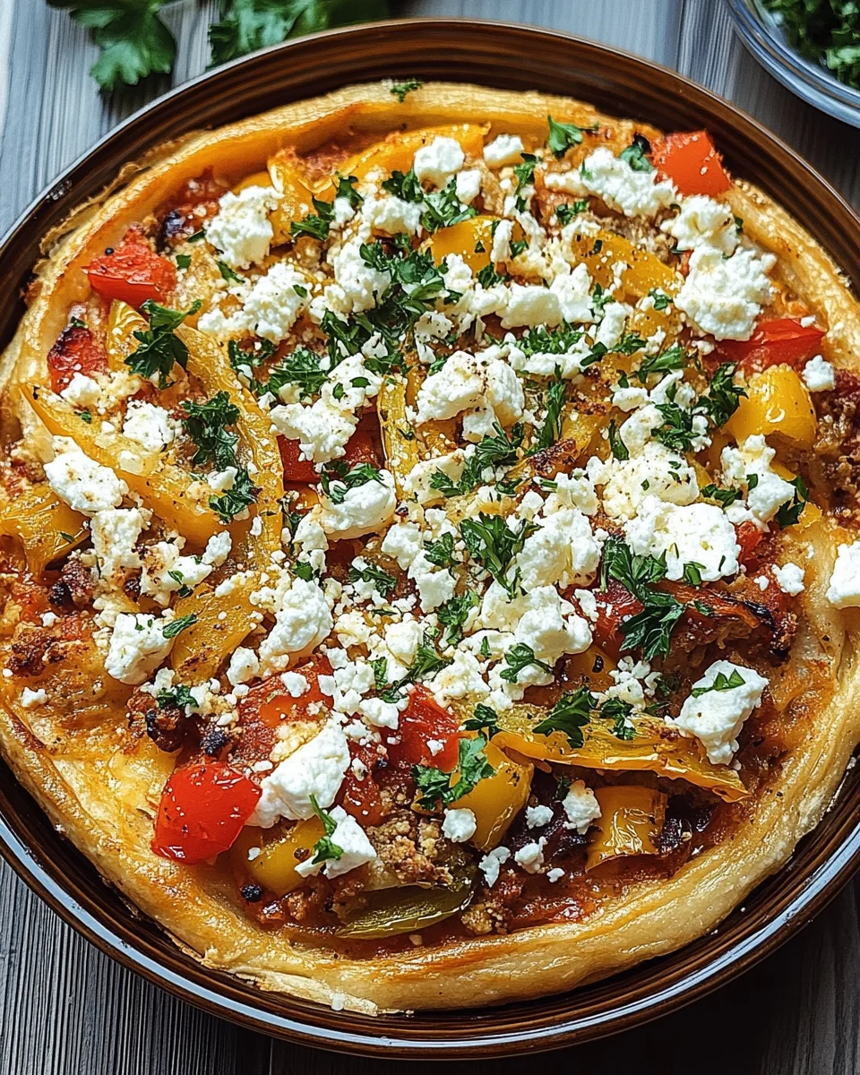 Gyrosauflauf mit Schafsk&auml;se