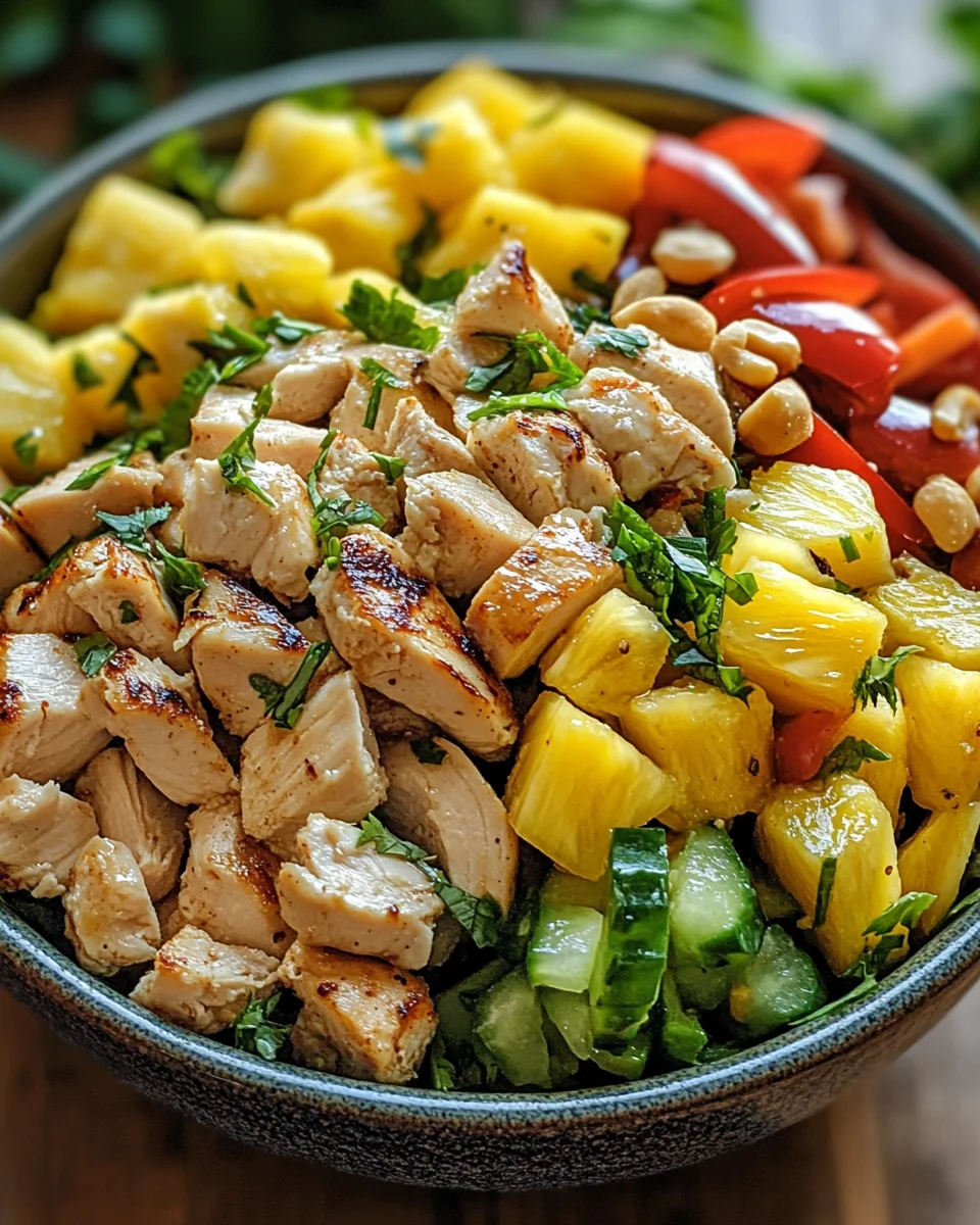Hawaiianischer Hühnersalat
