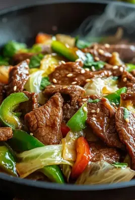 Hearty Beef and Cabbage Wok