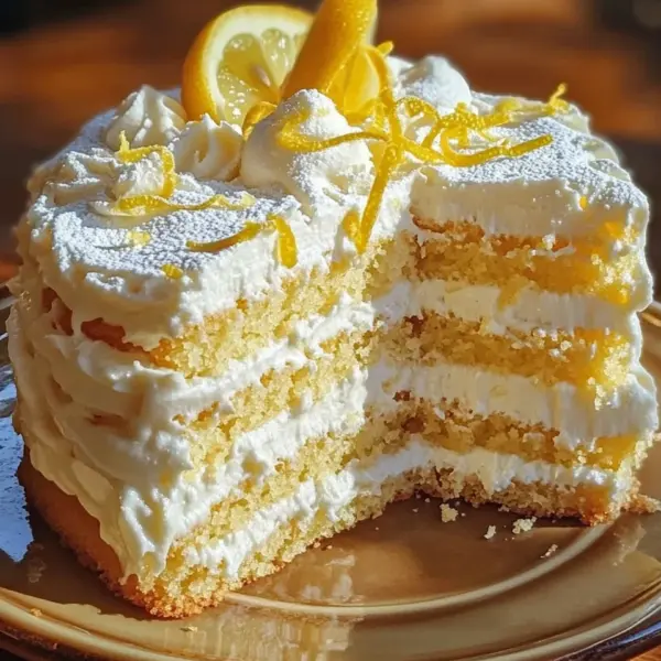 Italienisches Zitronencreme Kuchen Rezept
