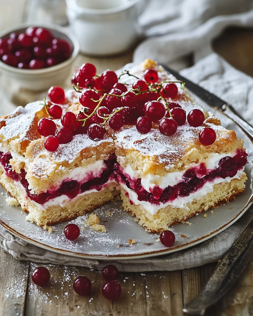 Johannisbeerkuchen