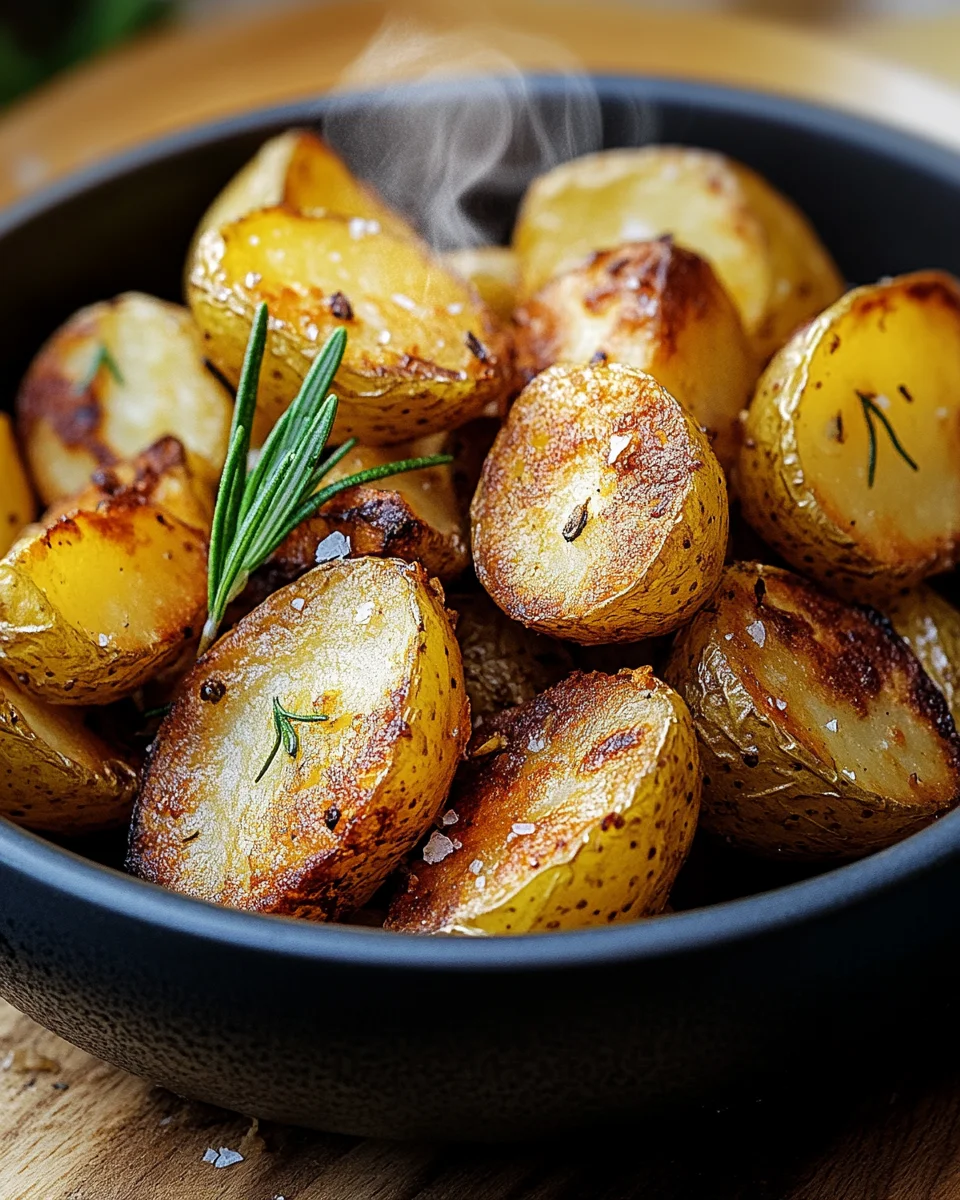 Kartoffeln aus der Heißluftfritteuse