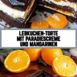 Lebkuchen-Torte mit Paradiescreme und Mandarinen 21 Pinterest Hidden Image