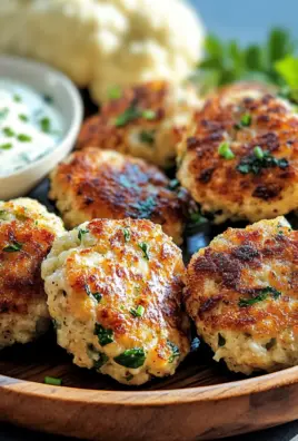 Low Carb Blumenkohl Frikadellen