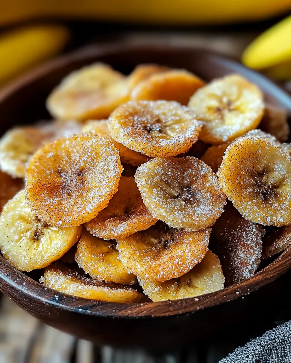 Luftfritteuse Zimt Bananen