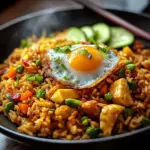 Nasi Goreng &ndash; Indonesischer Gebratener Reis