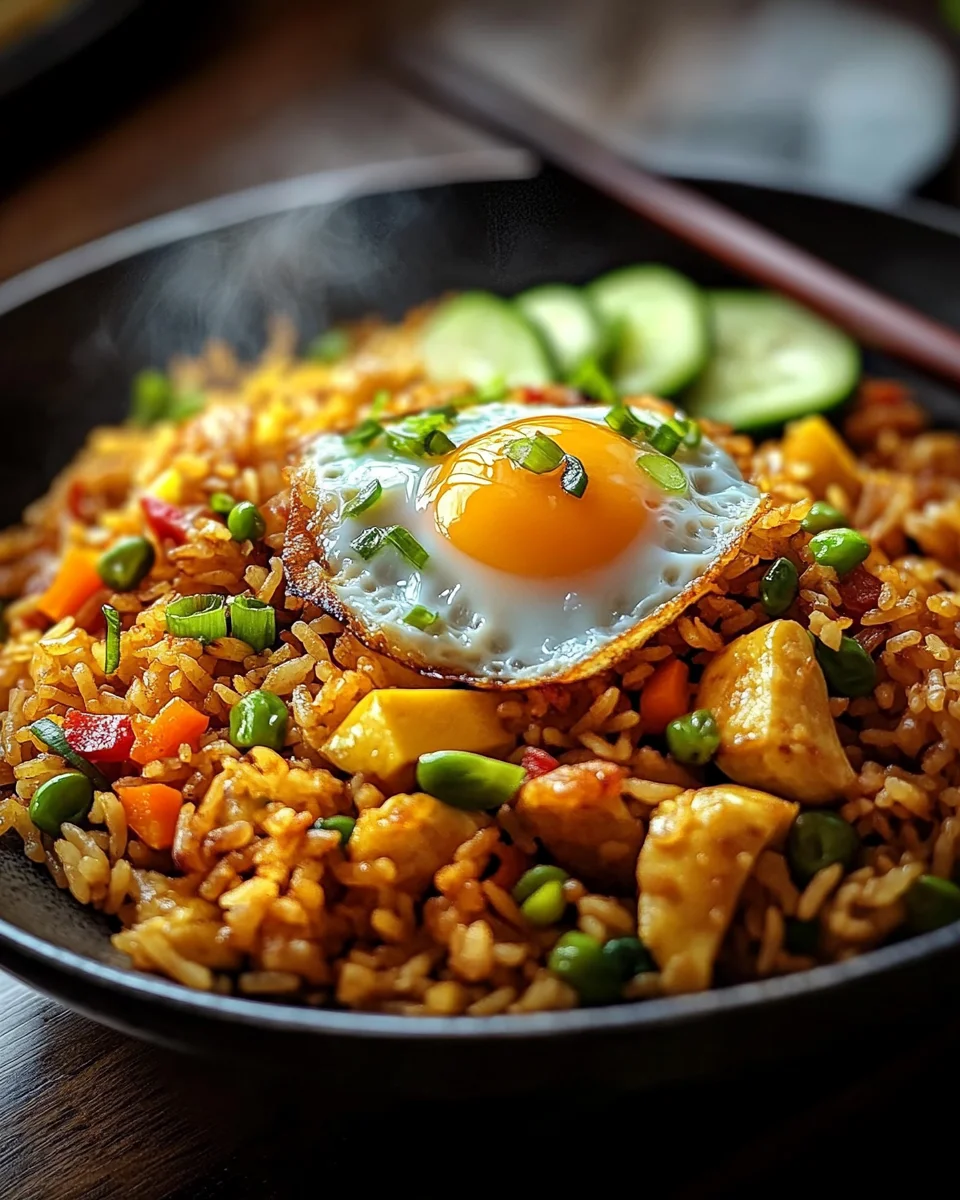 Nasi Goreng – Indonesischer Gebratener Reis