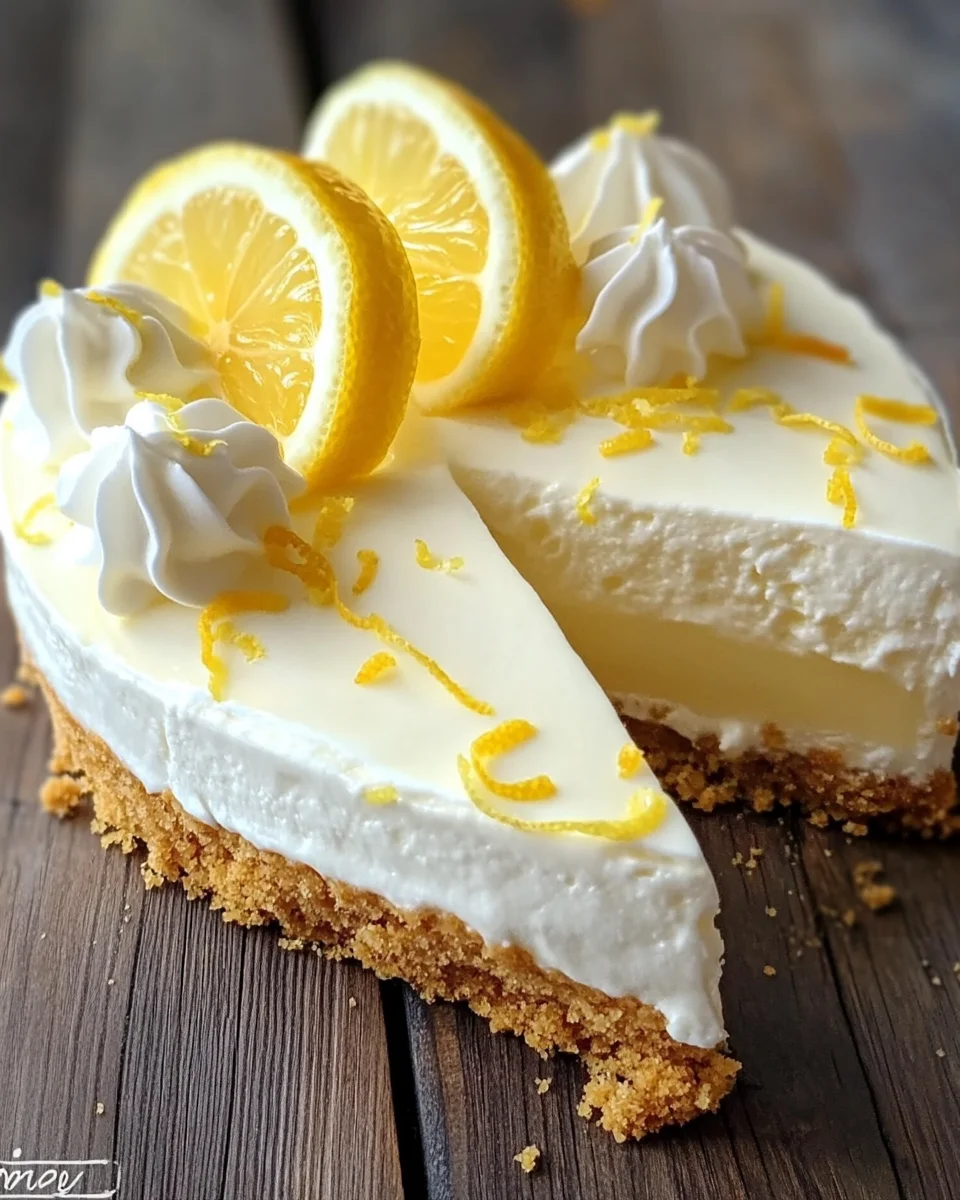 No-Bake Zitronen Käsekuchen Rezept