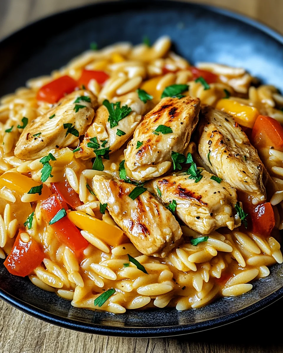 Orzo-Pfanne