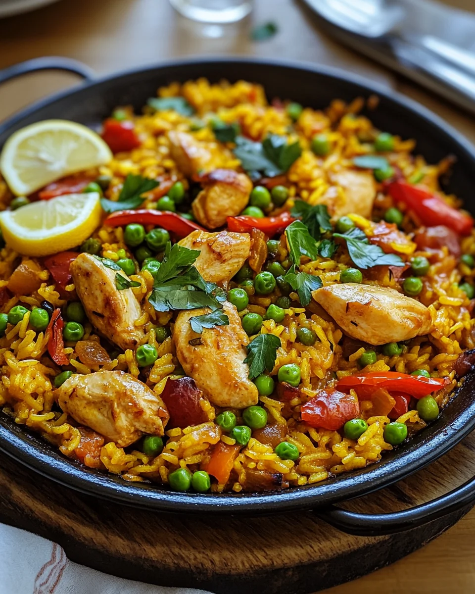 Paella mit H&auml;hnchen