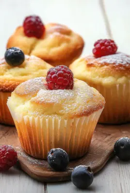 Quark Muffins Mit Vanillepudding Rezept