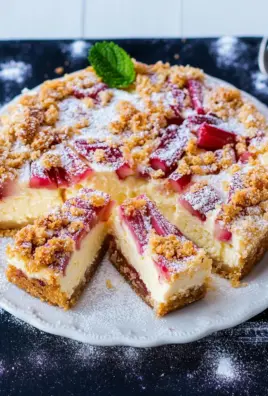 Rhabarber-Cheesecake mit Streuseln 28 Rhabarber-Cheesecake mit Streuseln