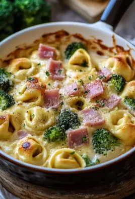 Tortellini Auflauf Schinken Brokkoli