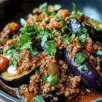 T&uuml;rkische Auberginen-Hackfleisch-Pfanne