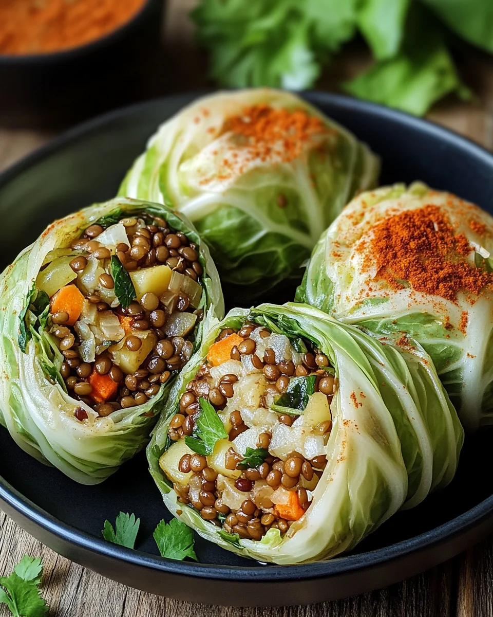 Vegane Kohlrouladen 26 Vegane