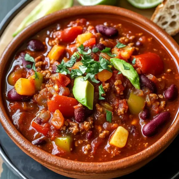 Veganes Chili sin carne
