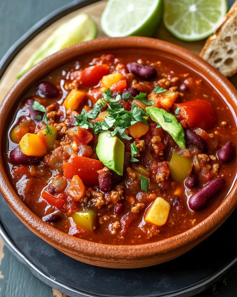 Veganes Chili sin carne