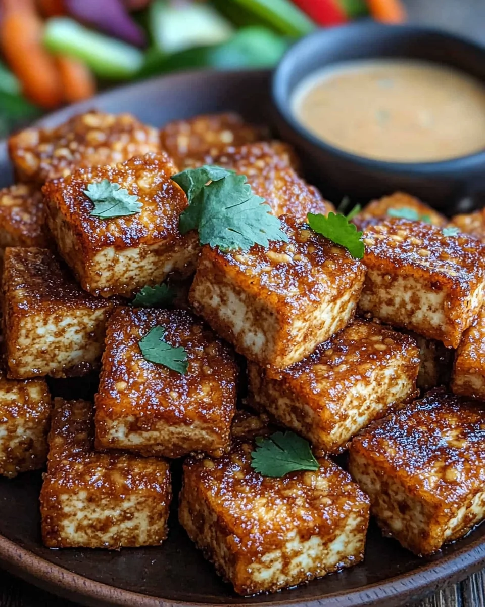 Wie man knusprigen gebackenen Tofu macht
