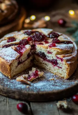 Winterlicher Spekulatius-Hefekuchen mit Marmelade