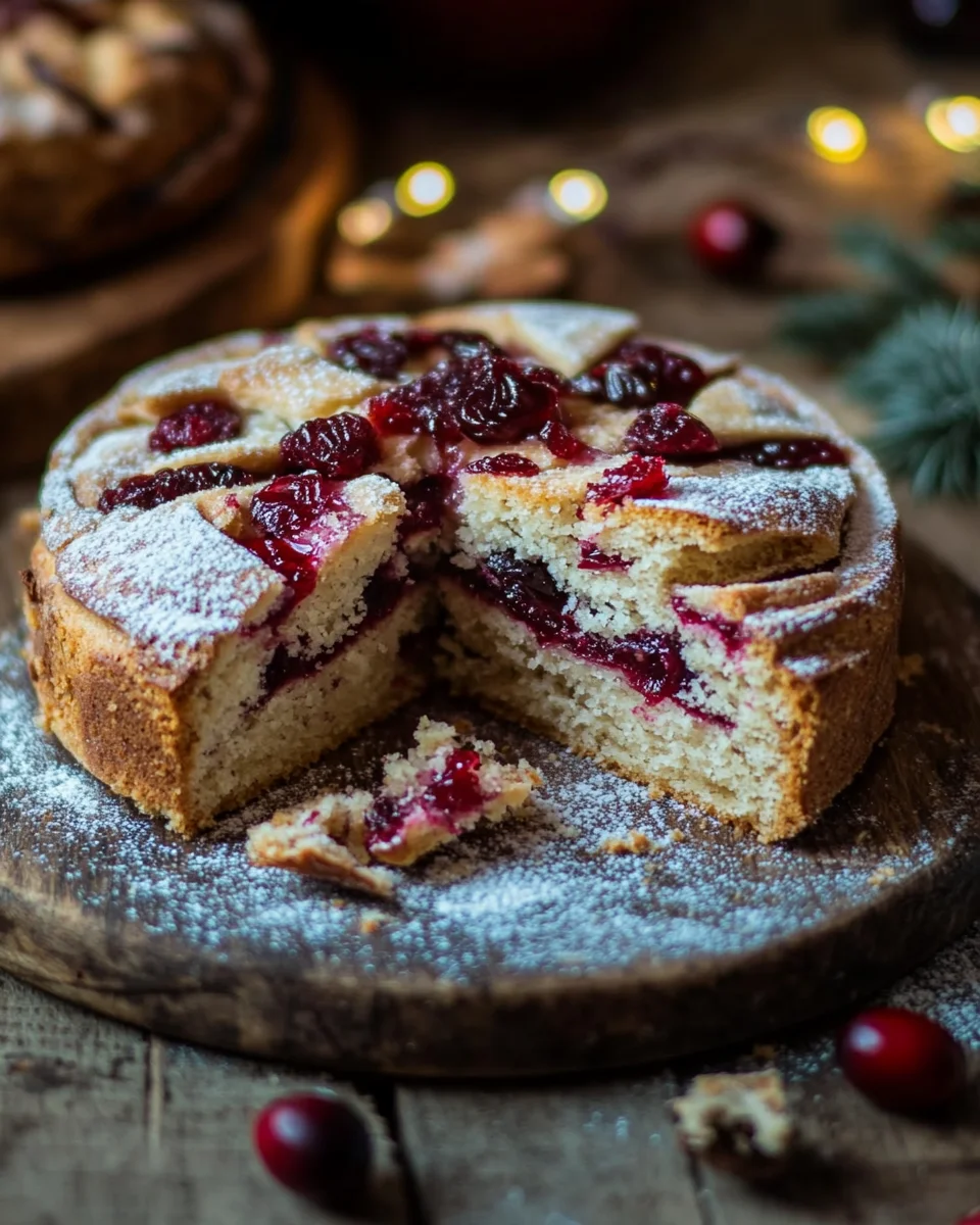 Winterlicher Spekulatius-Hefekuchen mit Marmelade