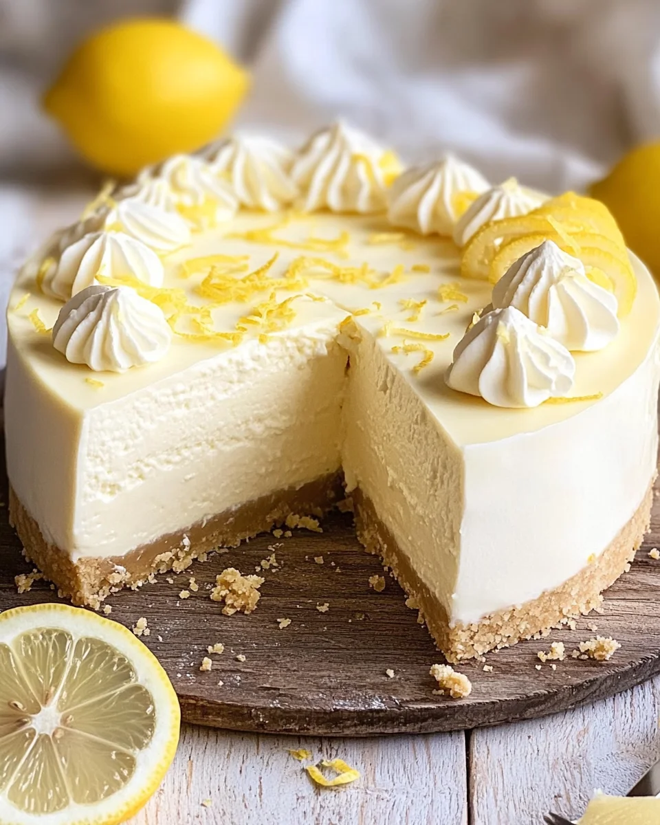 Zitronen-Cheesecake