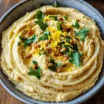 Zitronige Hummus-Pasta