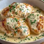 Cremiges Parmesan-H&uuml;hnchen mit Frischk&auml;se