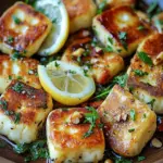 Crispy Pan-Fried Halloumi
