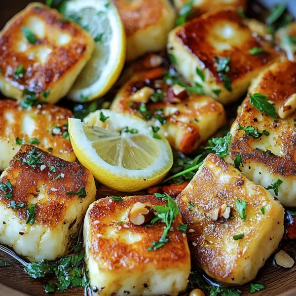 Crispy Pan-Fried Halloumi