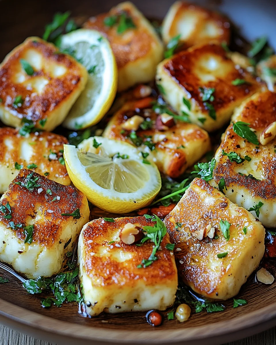 Crispy Pan-Fried Halloumi