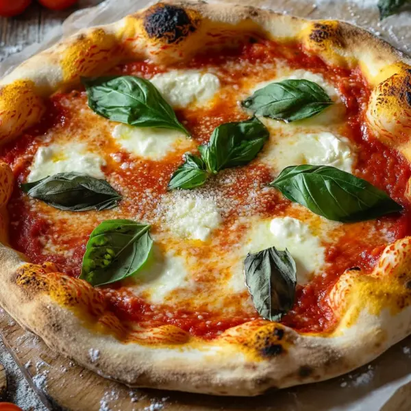 Der beste italienische Pizzateig und Pizza Margherita
