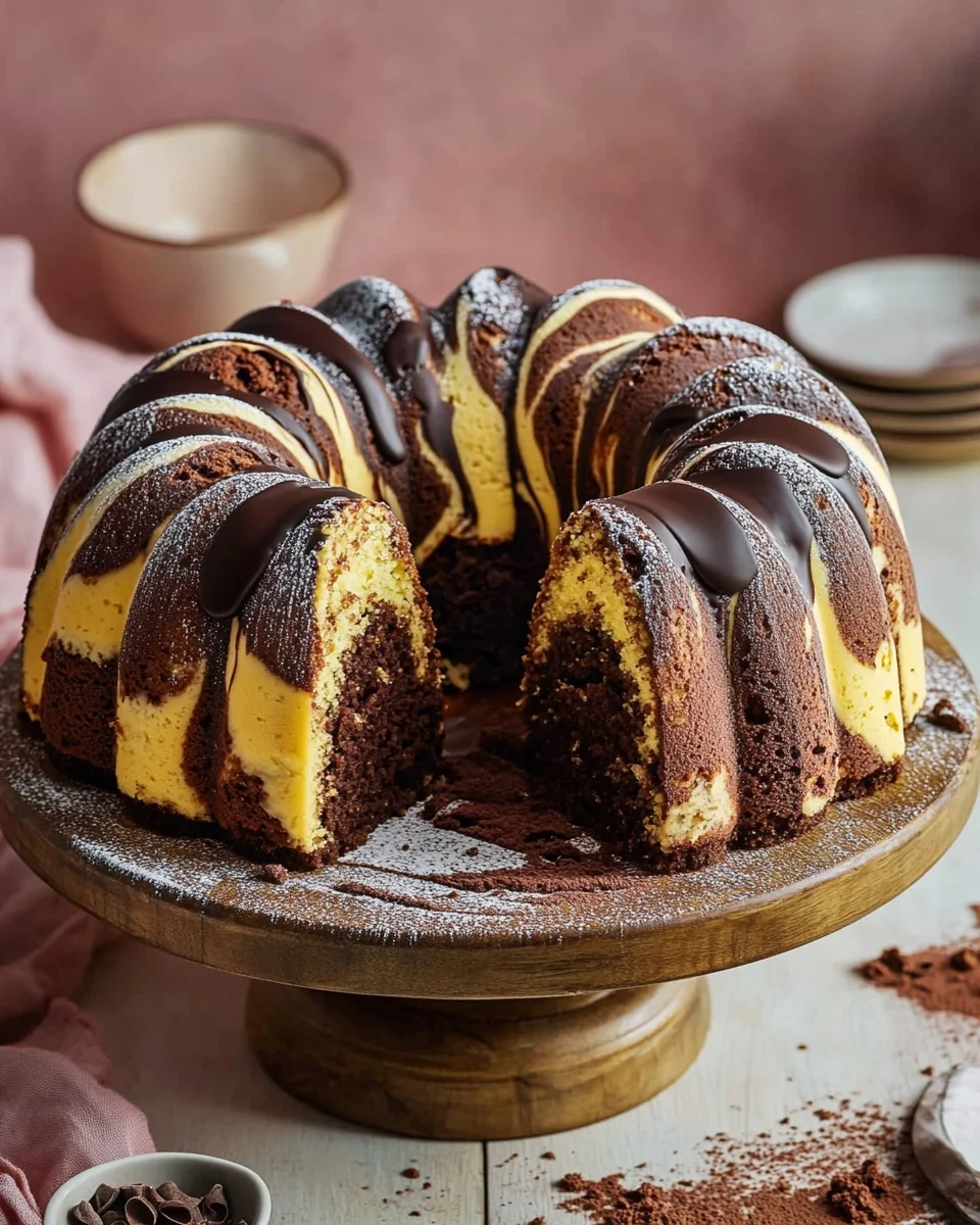 Eierlik&ouml;r-Marmorkuchen