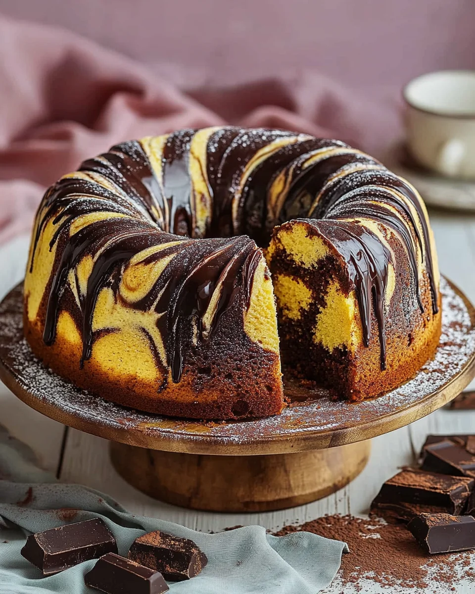 Eierlik&ouml;r-Marmorkuchen