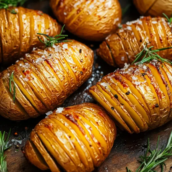 Fächerkartoffeln / Hasselback-Kartoffeln