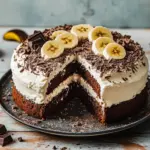 Maulwurfkuchen mit Banane