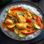 Paprika-Zucchini-Rahm-H&auml;hnchen
