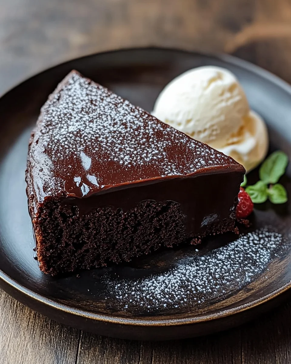 Perfekter Schokoladenkuchen