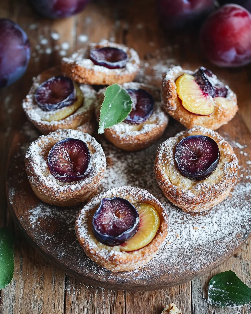 Pflaumen-Friands