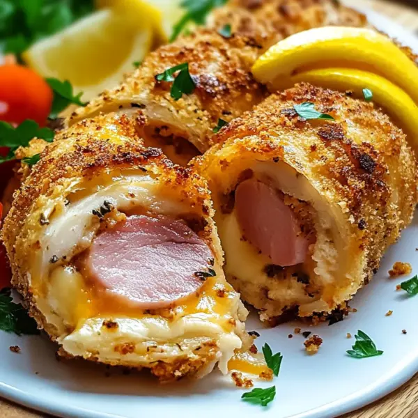 Putenröllchen nach Cordon Bleu Art