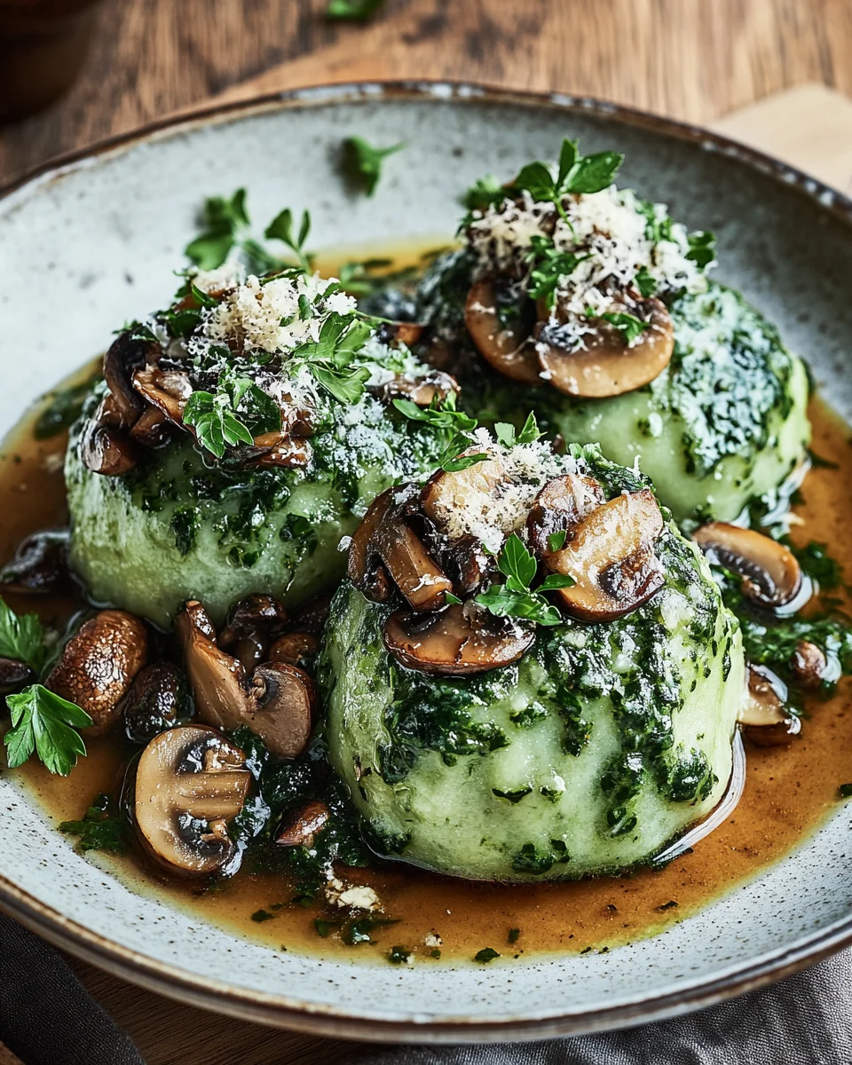 Spinat-Kn&ouml;del