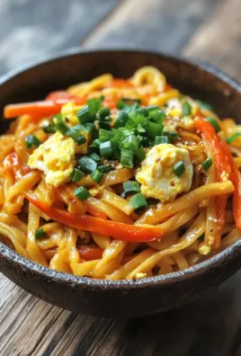 Chinesische Bratnudeln mit Ei