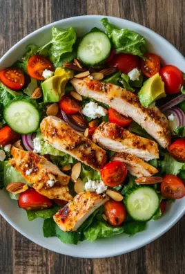 Einfacher Hähnchen Salat