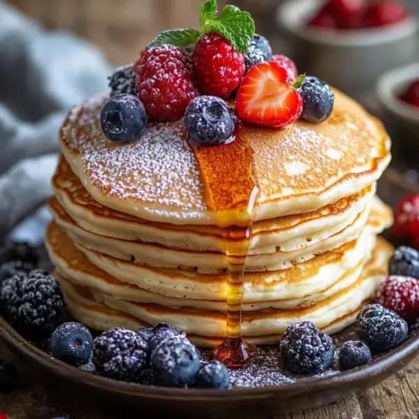 Fluffige Pancakes - amerikanisches Originalrezept