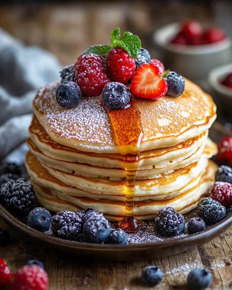 Fluffige Pancakes - amerikanisches Originalrezept