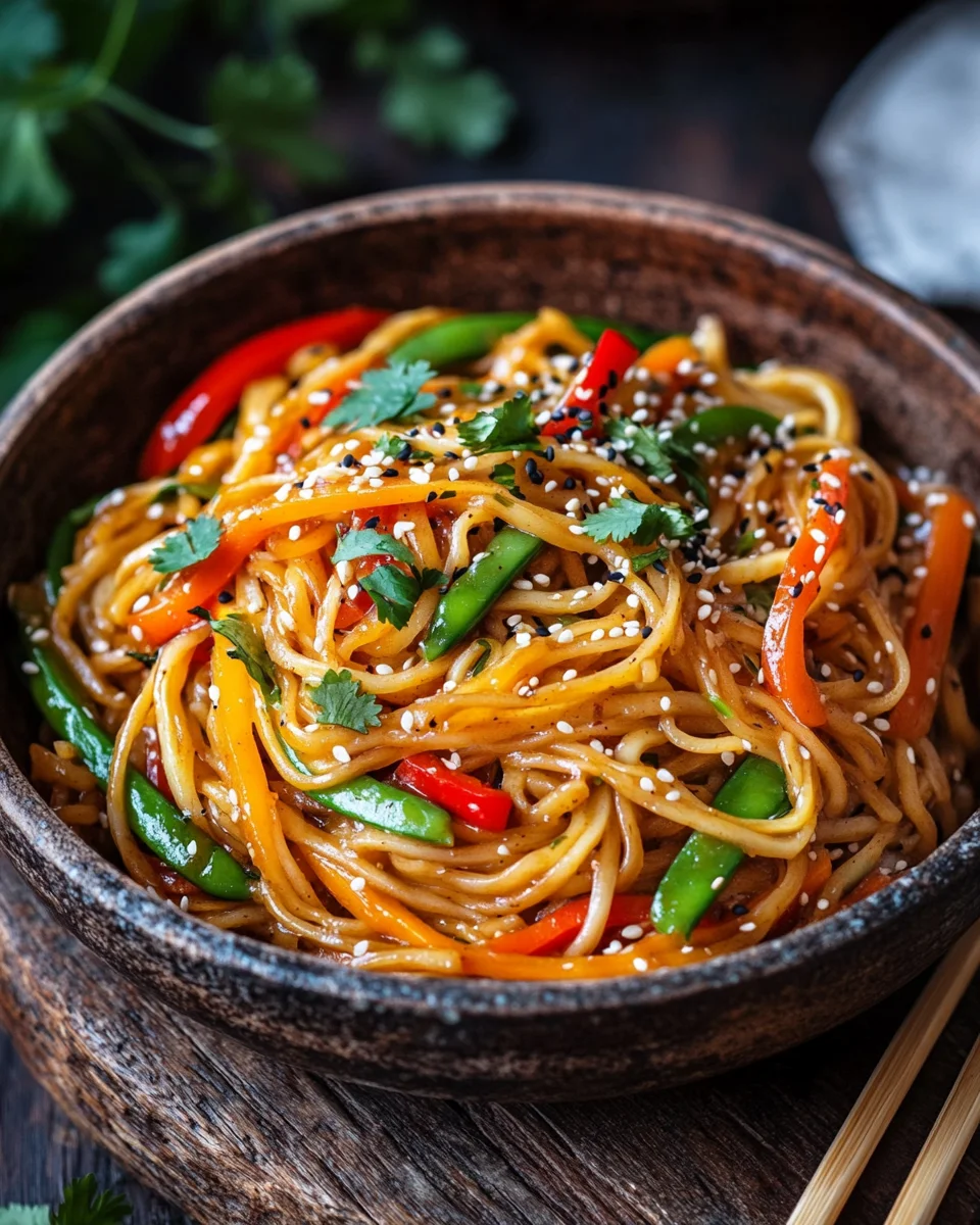 Gebratene Asia Nudeln